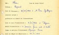 "Résister à la Déportation en France et en Europe" : un corpus d'archives est disponible en ligne
