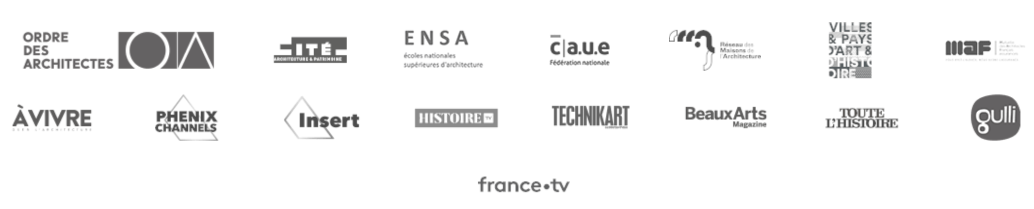 Logos des partenaires 2023