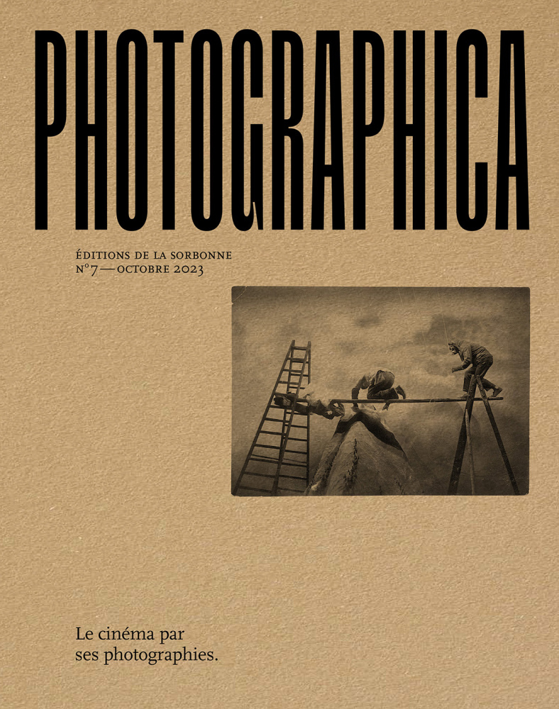 Couverture de l'édition Photographica n°7 - éditions de la Sorbonne