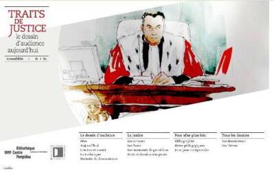 Traits de Justice. Les dessins d'audience