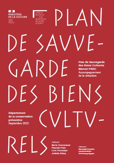 Manuel sur le plan de sauvegarde des biens culturels
